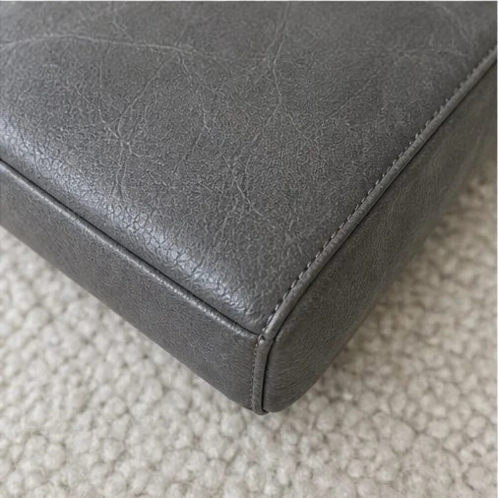 Blush Pebbled Crossbody Bag